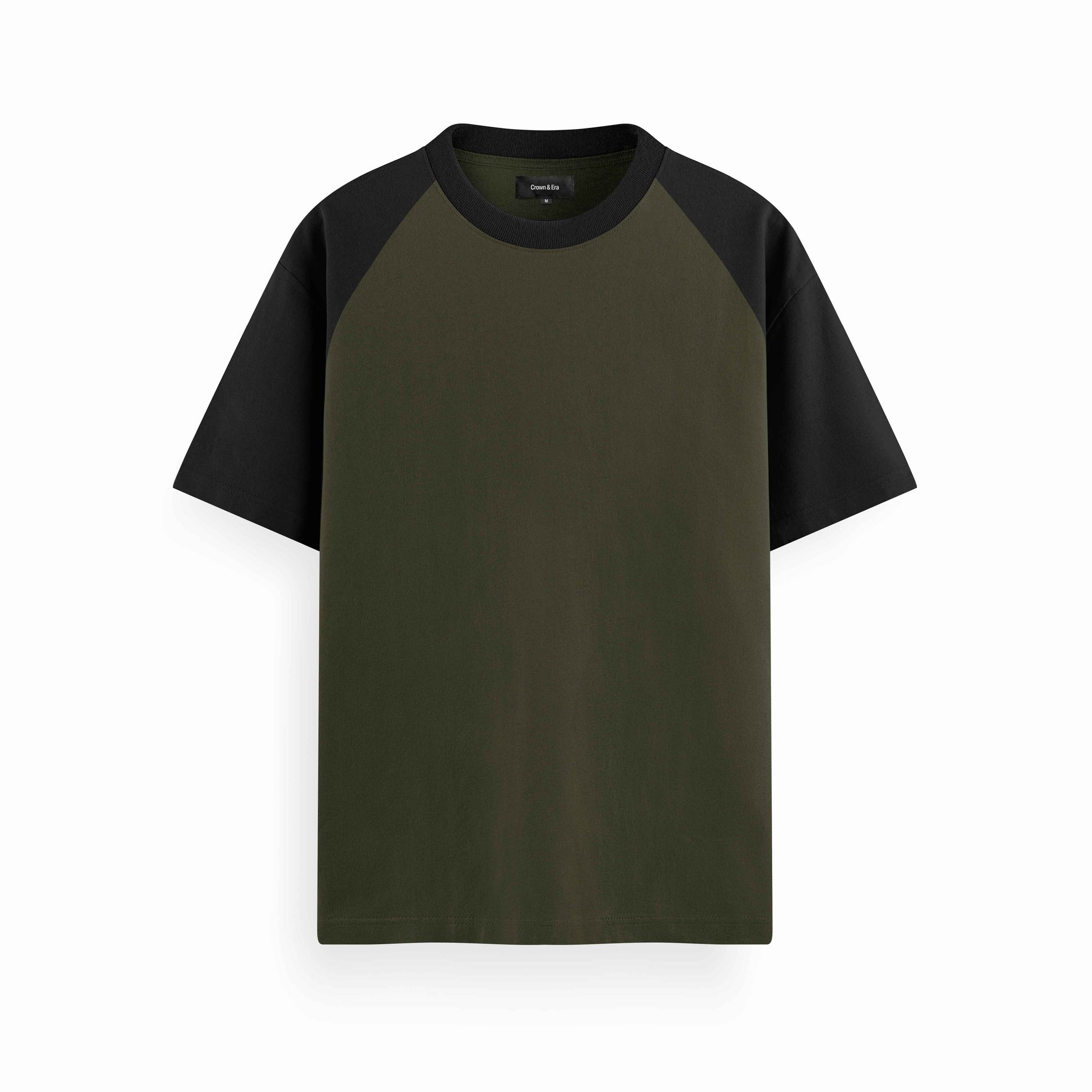 Contrast Tee - Forest