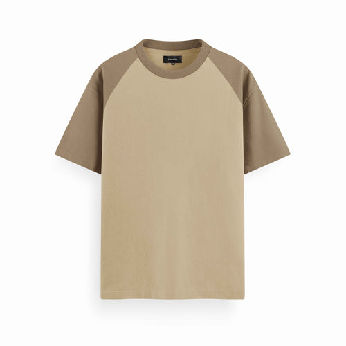 Contrast Tee - Dune